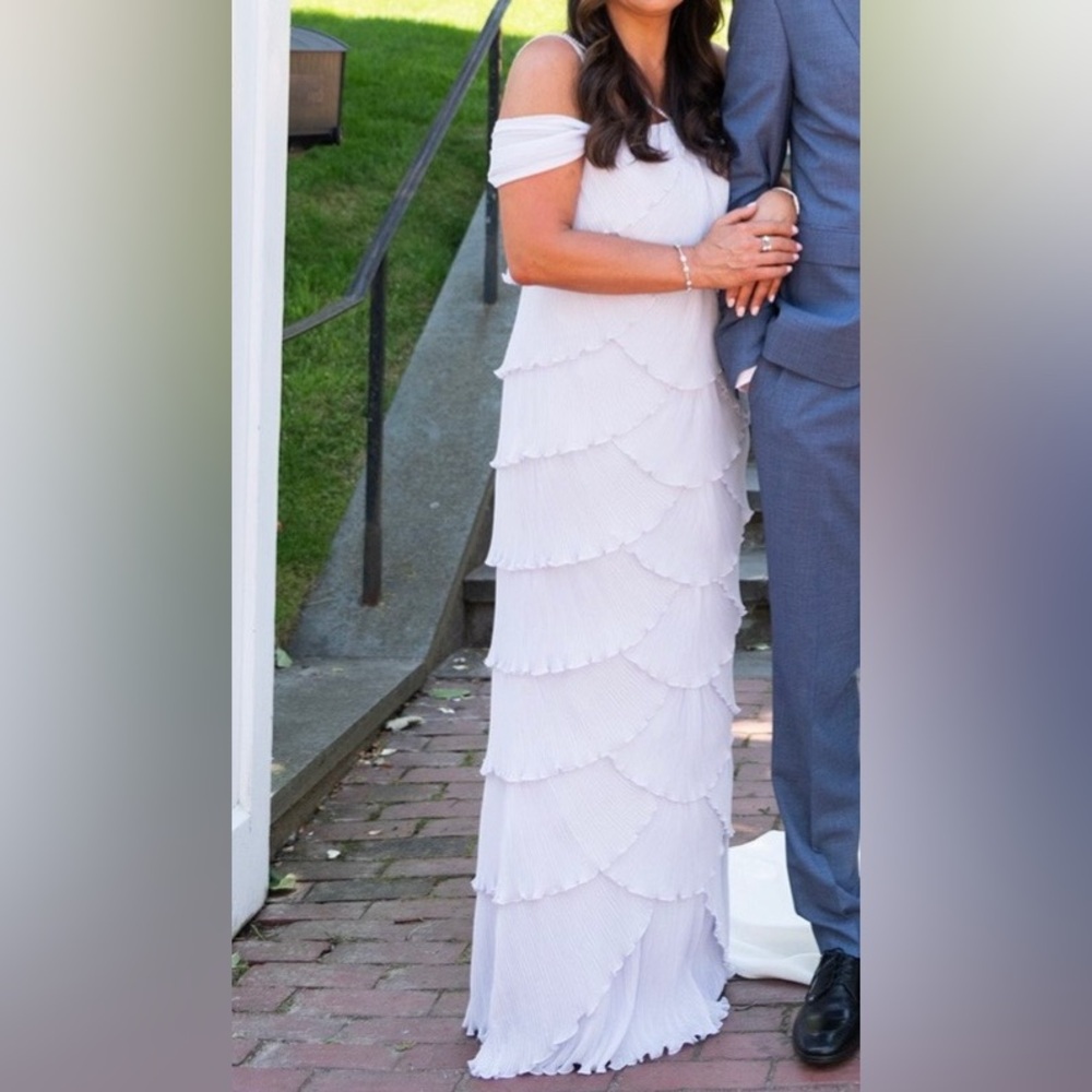 Alexander By Daymor layered sheath Mother of the Bride gown.
